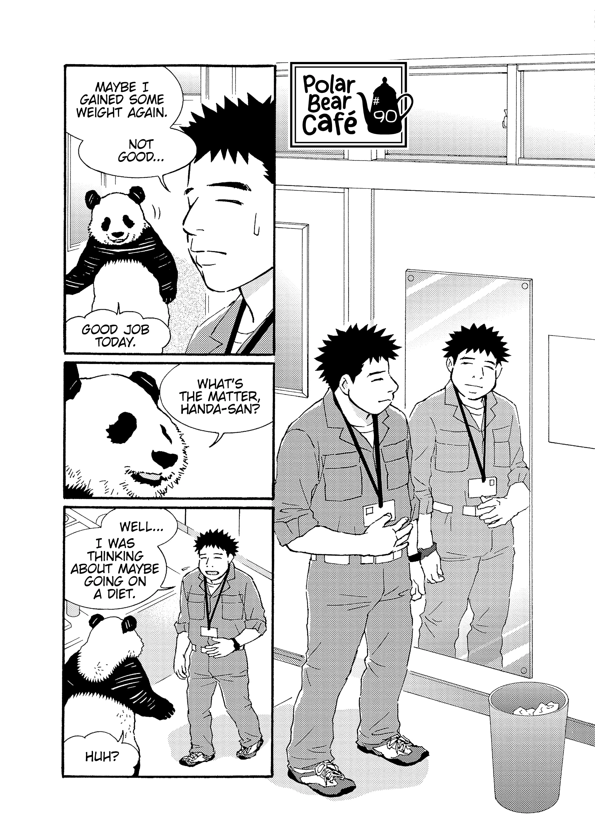 Shirokuma Cafe Chapter 90 page 1 - 