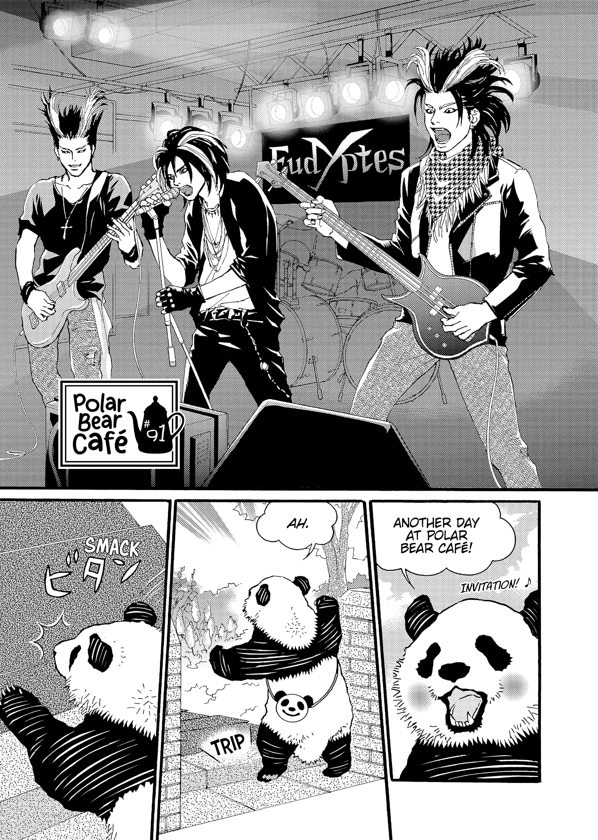 Shirokuma Cafe Chapter 91 page 1 - 