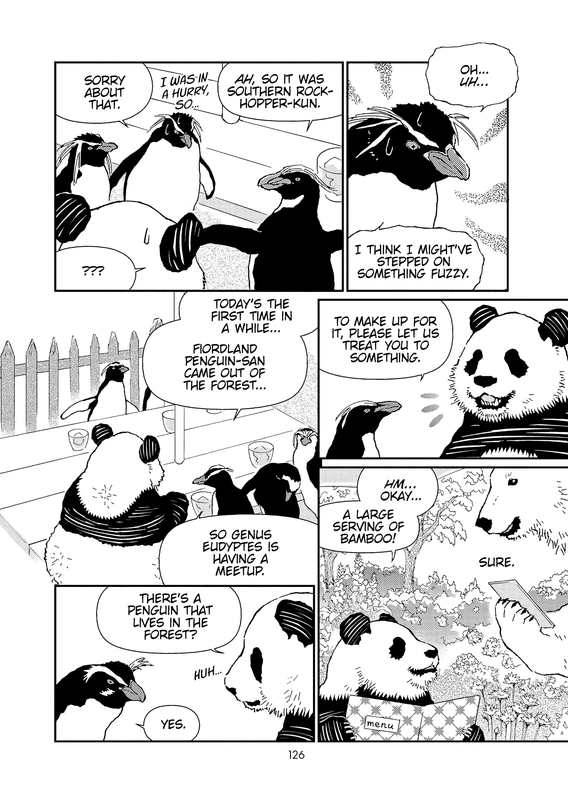 Shirokuma Cafe Chapter 91 page 4 - 