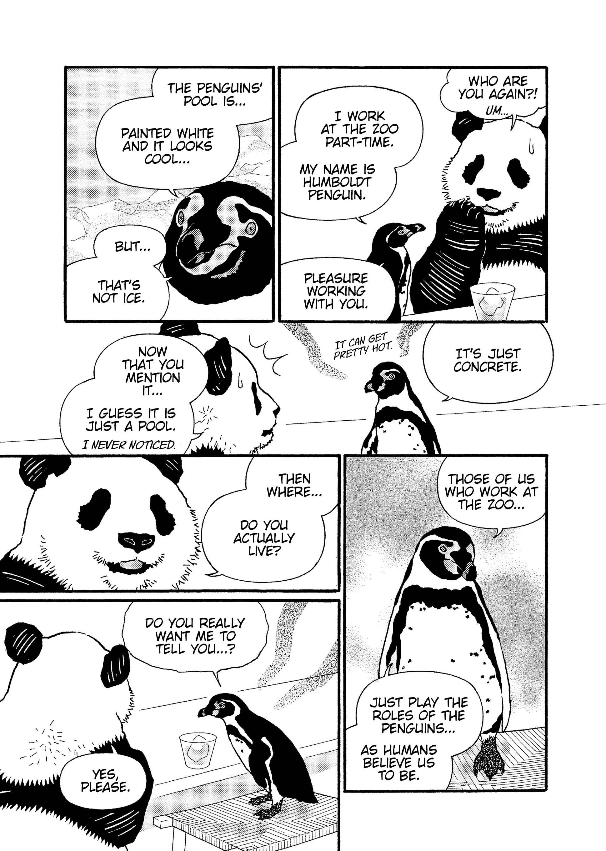 Shirokuma Cafe Chapter 92 page 3 - 