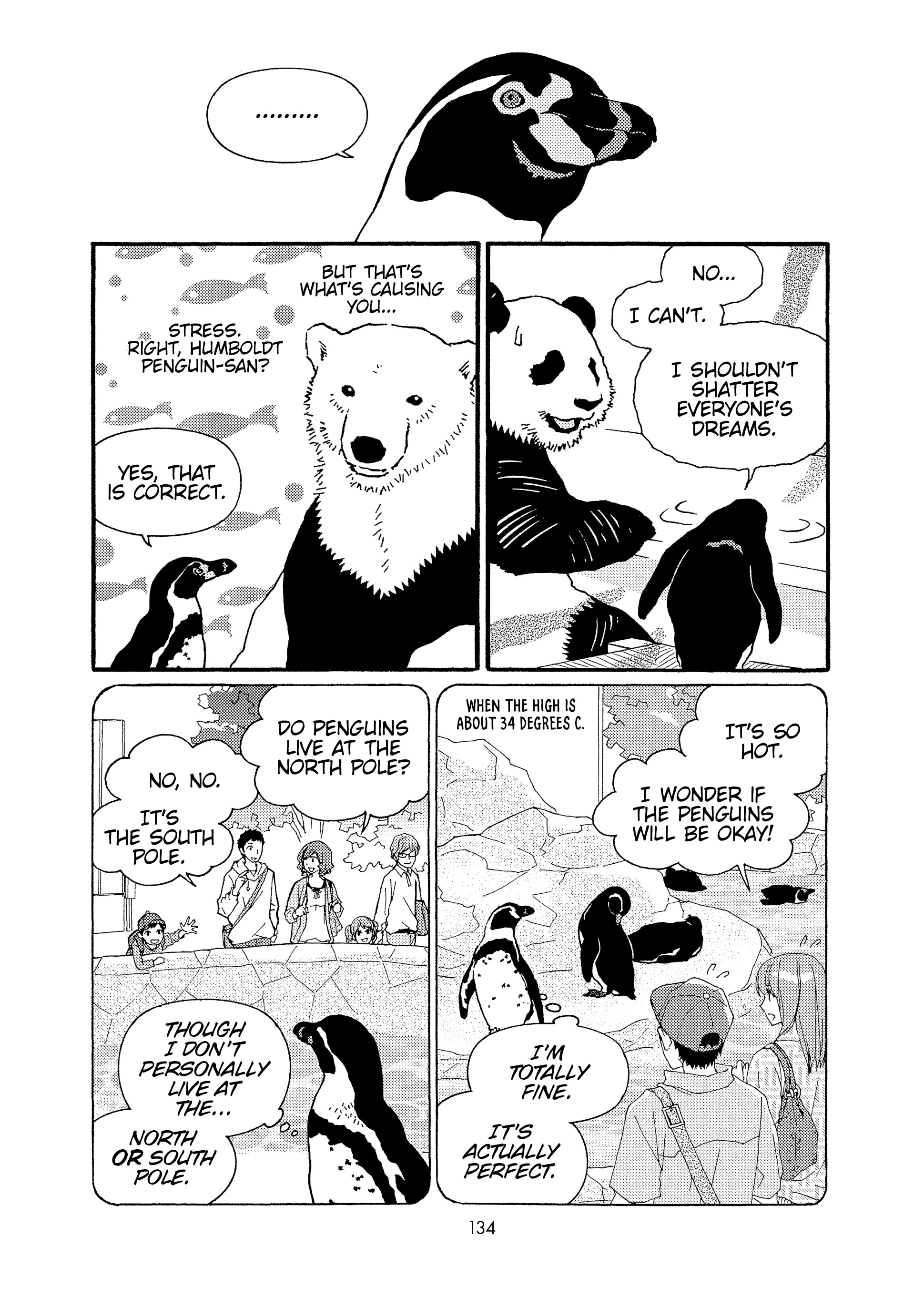 Shirokuma Cafe Chapter 92 page 4 - 