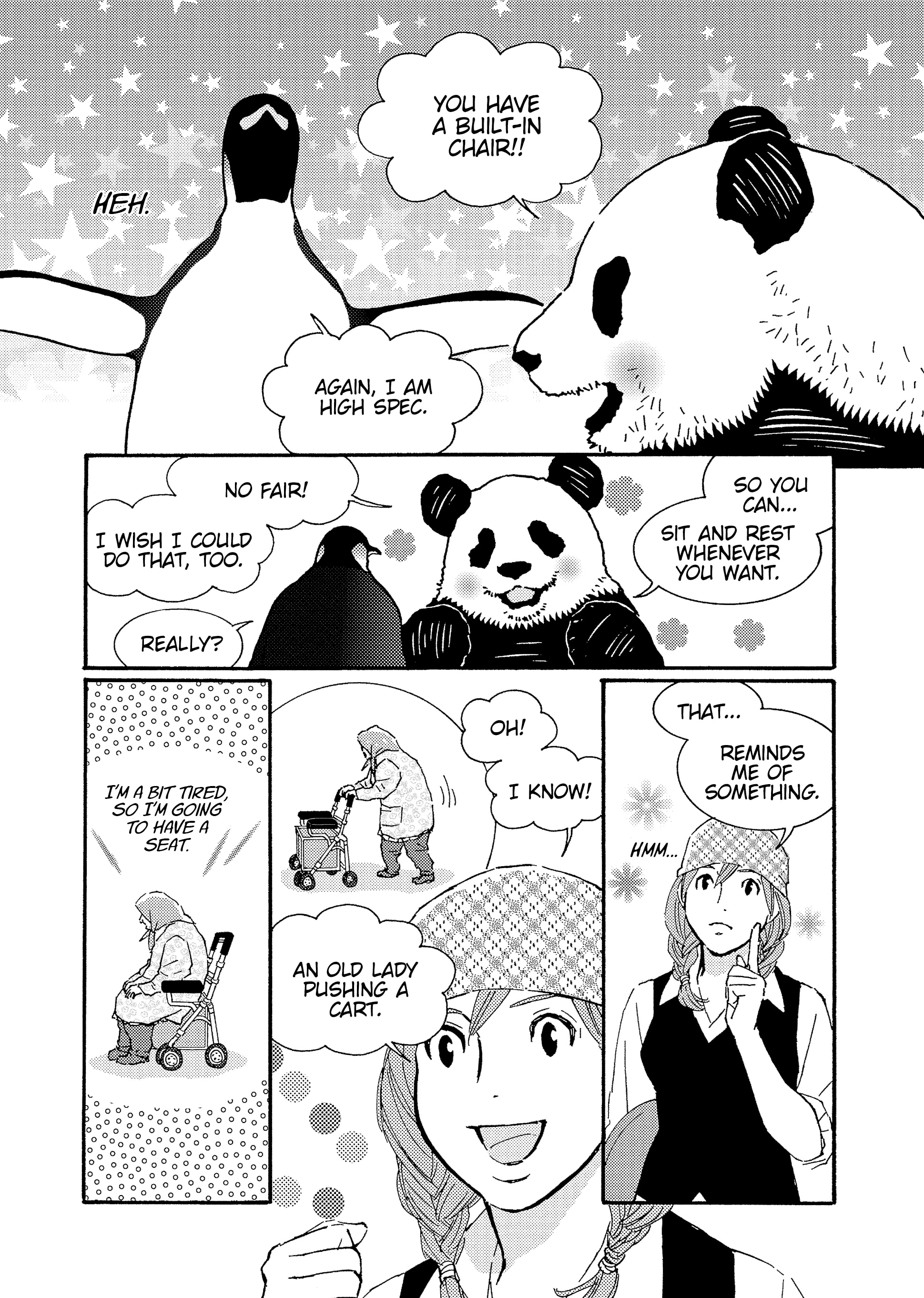 Shirokuma Cafe Chapter 93 page 7 - 