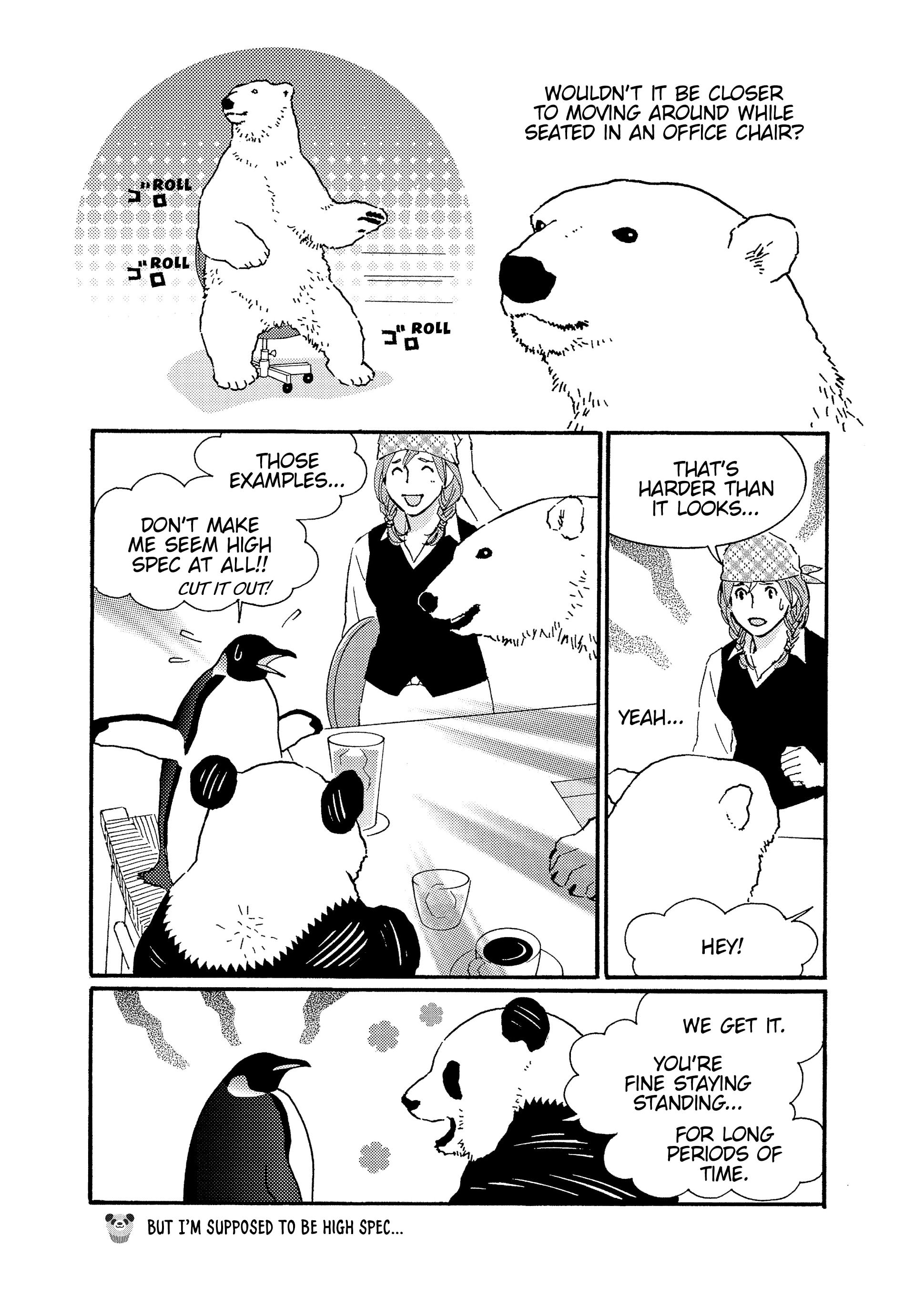 Shirokuma Cafe Chapter 93 page 8 - 