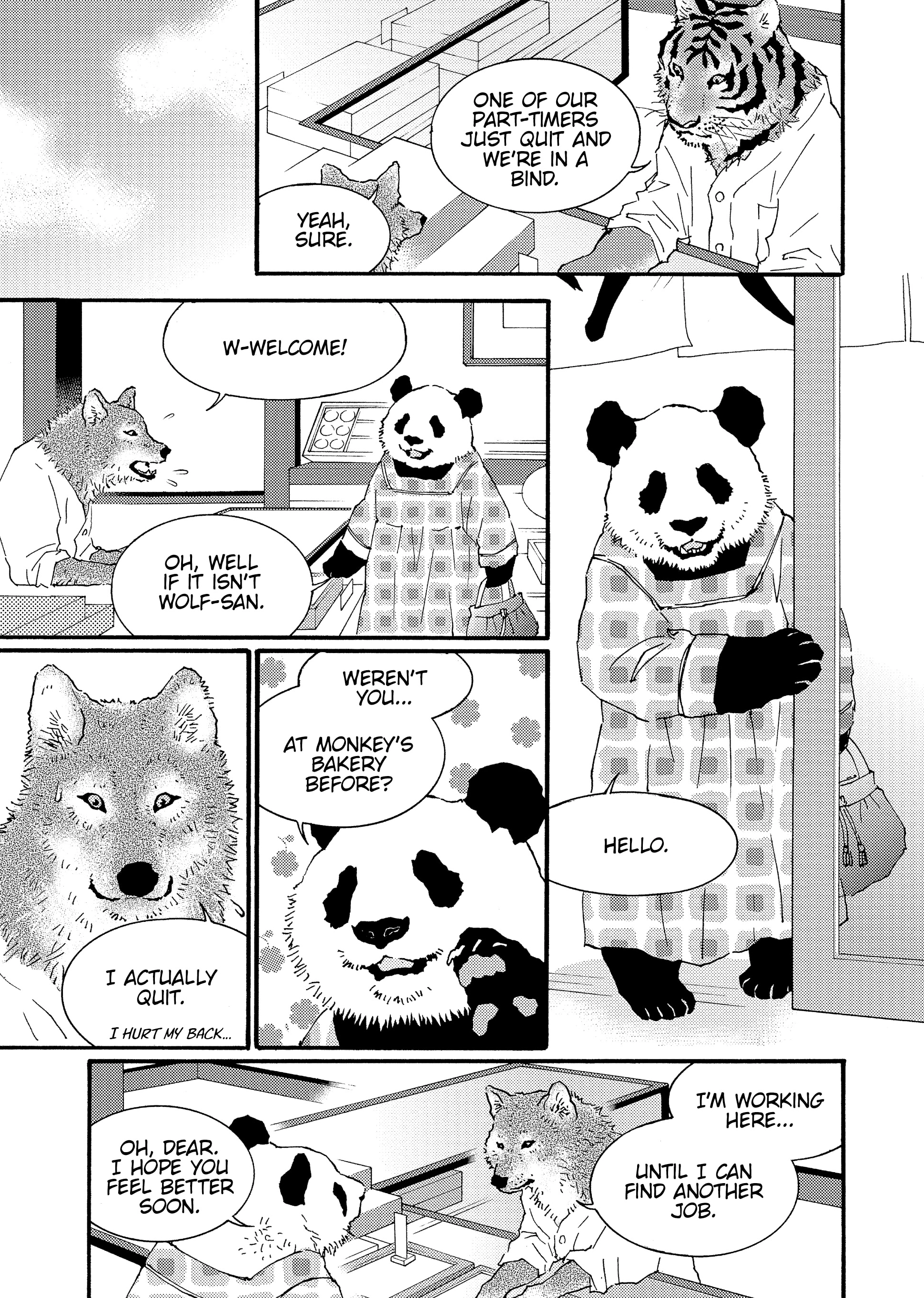 Shirokuma Cafe Chapter 97 page 3 - 