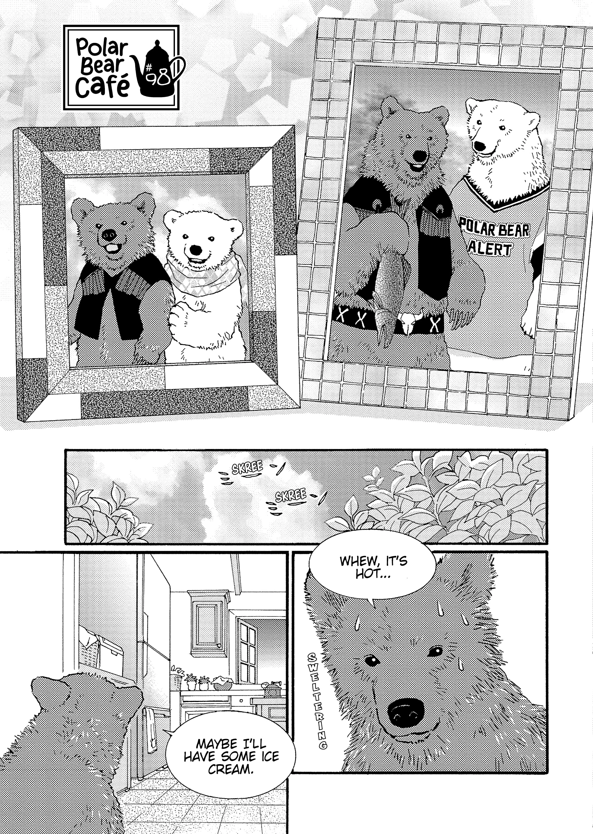 Shirokuma Cafe Chapter 98 page 1 - 