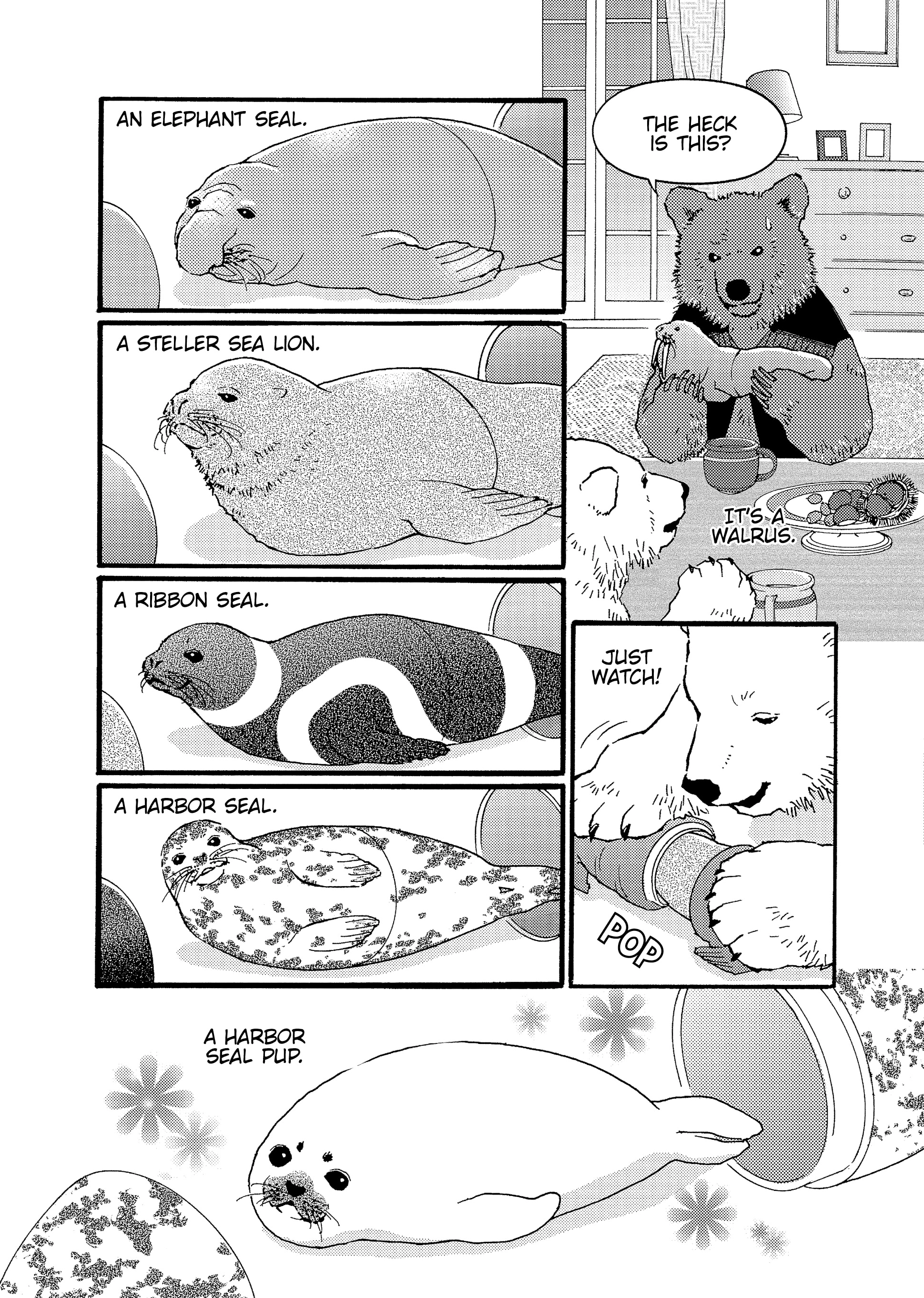 Shirokuma Cafe Chapter 98 page 5 - 