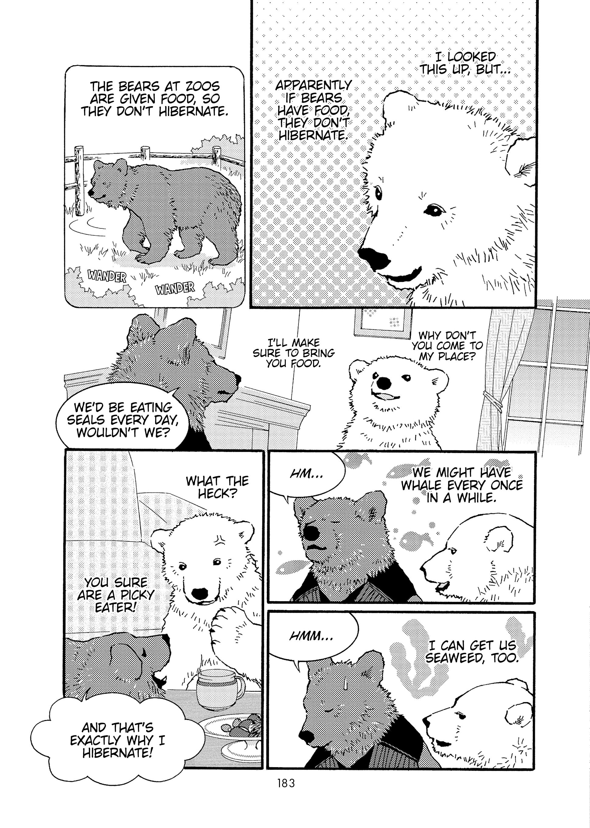 Shirokuma Cafe Chapter 98 page 7 - 