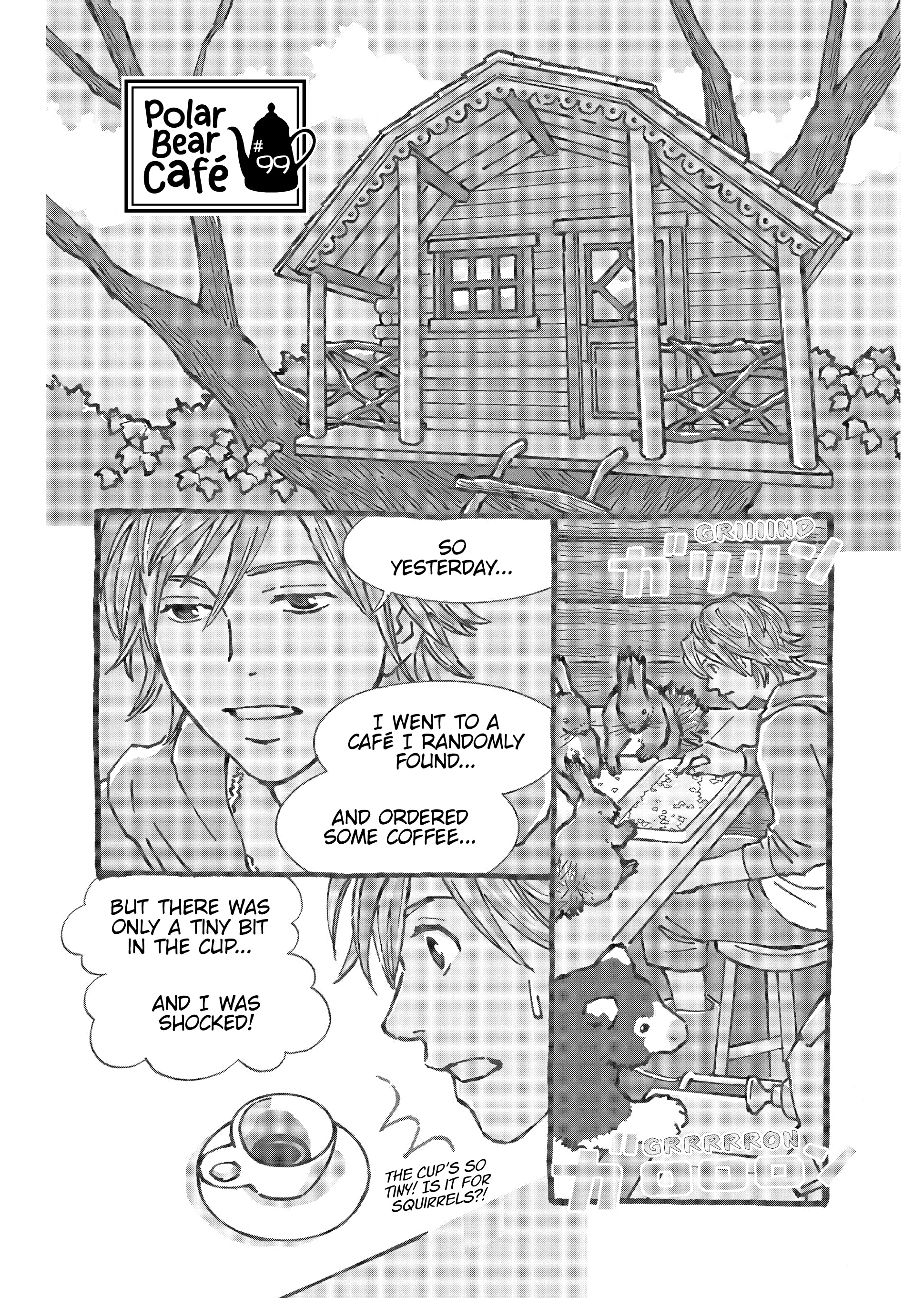 Shirokuma Cafe Chapter 99 page 1 - 
