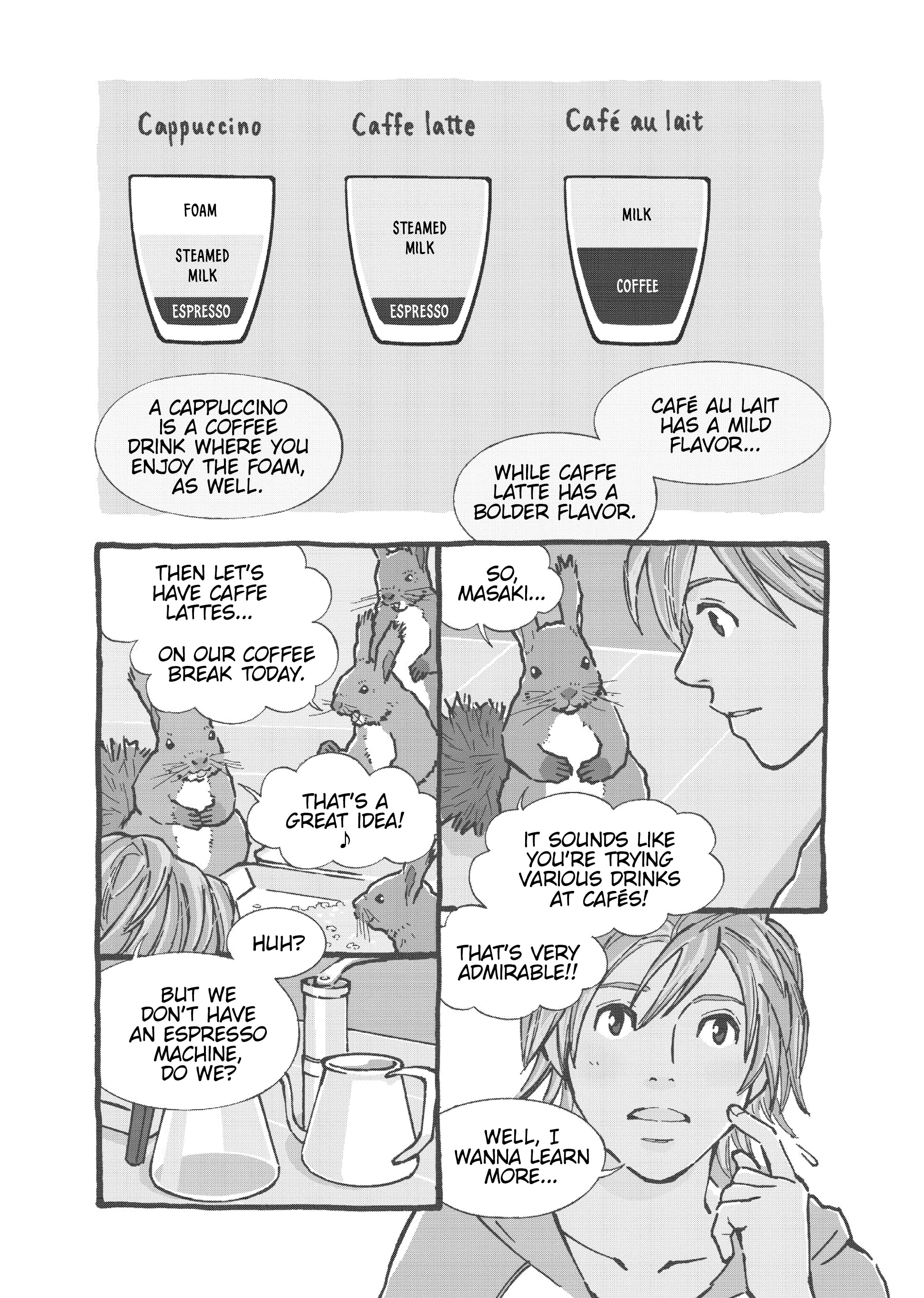 Shirokuma Cafe Chapter 99 page 4 - 