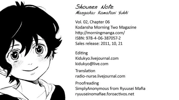 Read Shounen Note chapter 6 image 1 on Lezhin