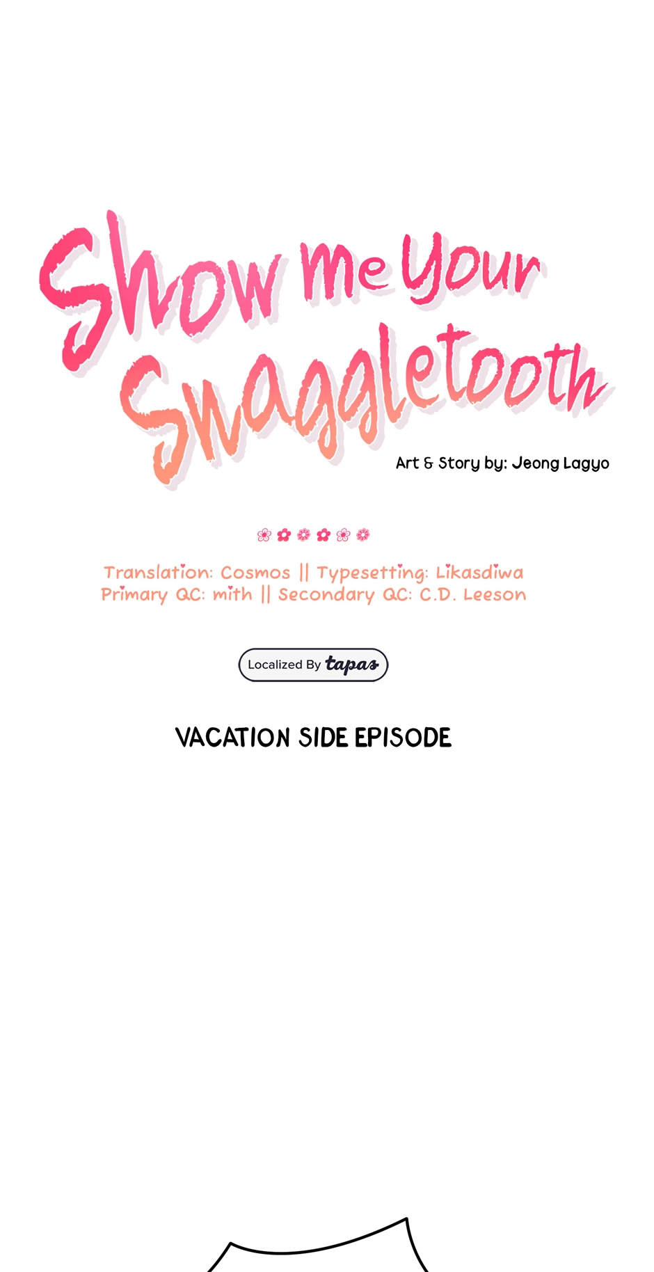 Read Show Me Your Snaggletooth chapter 21.1 image 4 on Lezhin