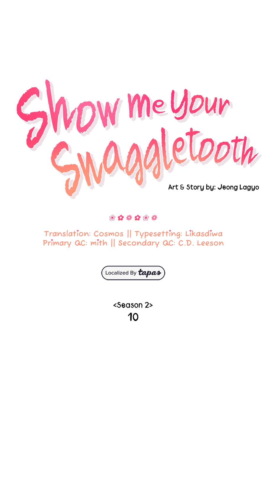Read Show Me Your Snaggletooth chapter 35 image 4 on Lezhin