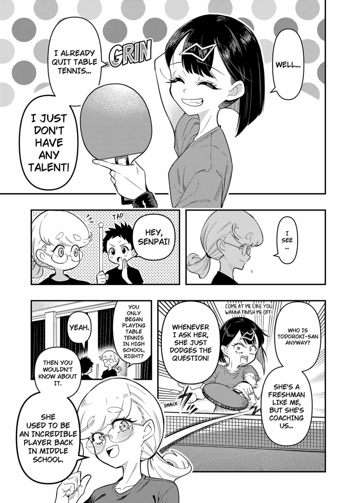 Read Shunrai Table Tennis chapter 1 image 6 on Lezhin