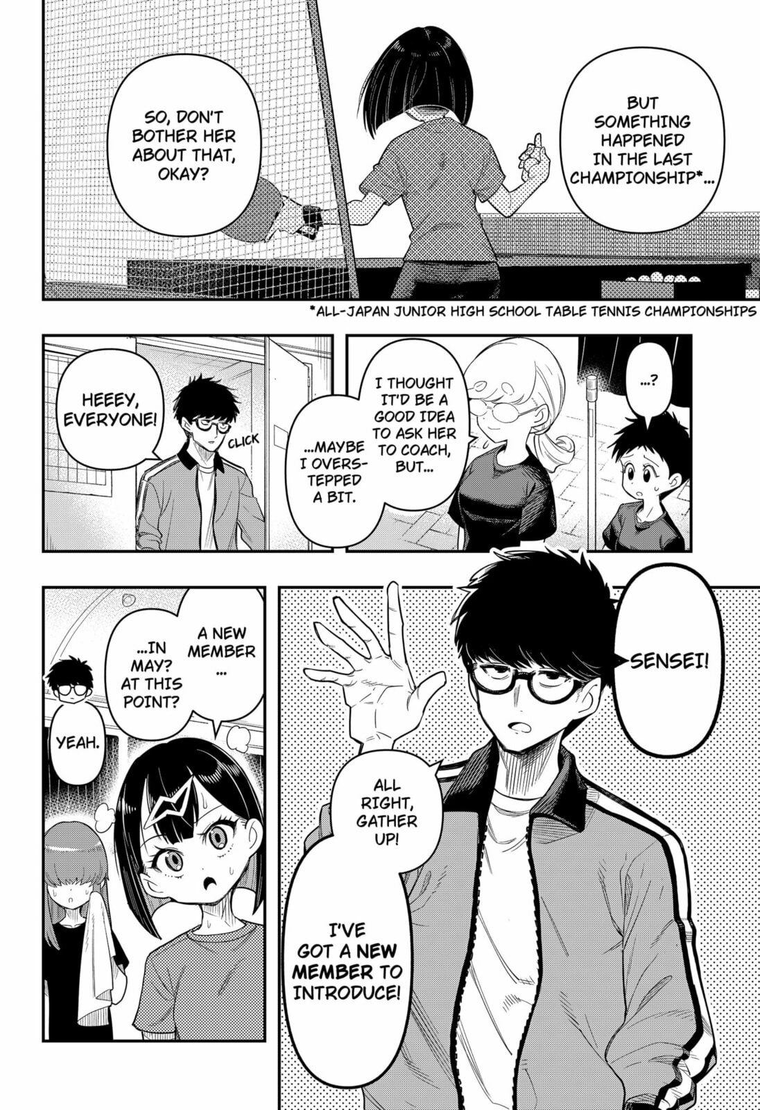 Read Shunrai Table Tennis chapter 1 image 7 on Lezhin