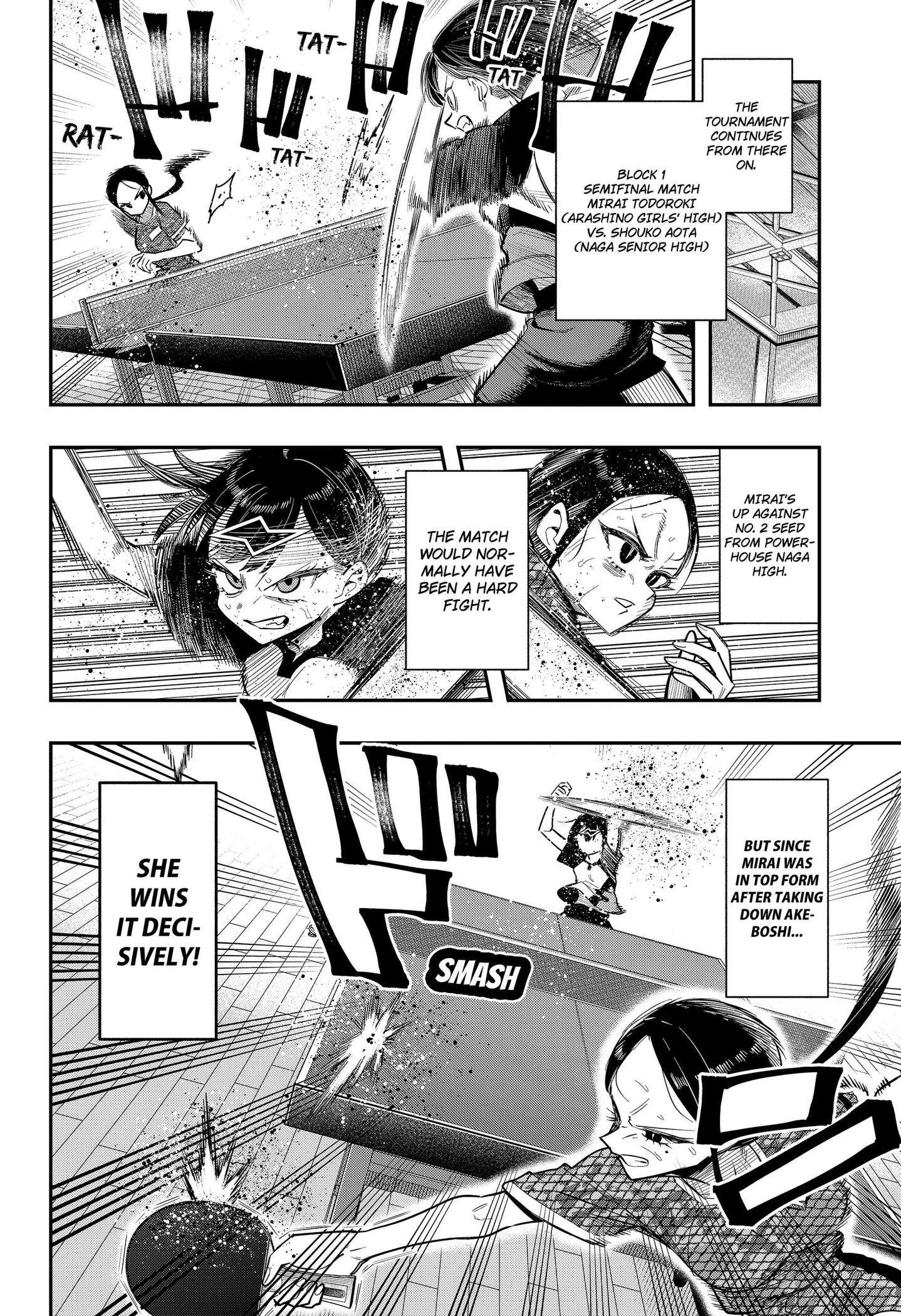Read Shunrai Table Tennis chapter 23 image 3 on Lezhin