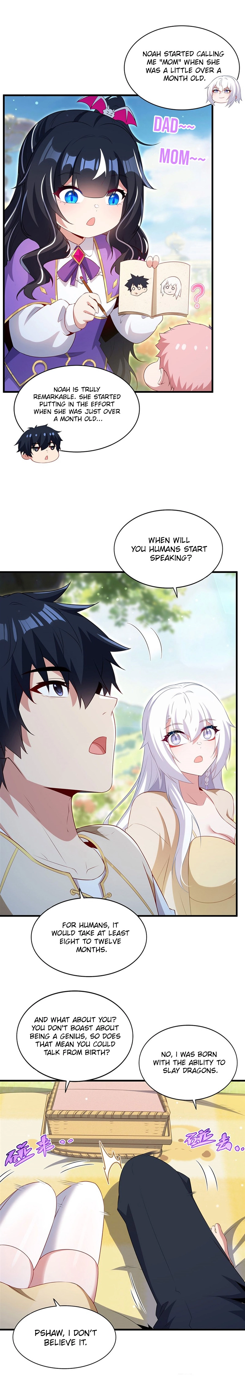 Shut up, Evil Dragon, I don't want to raise a child with you anymore Chapter 93 page 2 - 