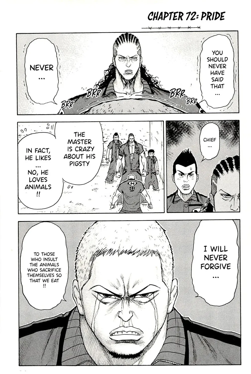Read Shuujin Riku chapter 72 image 1 on Lezhin