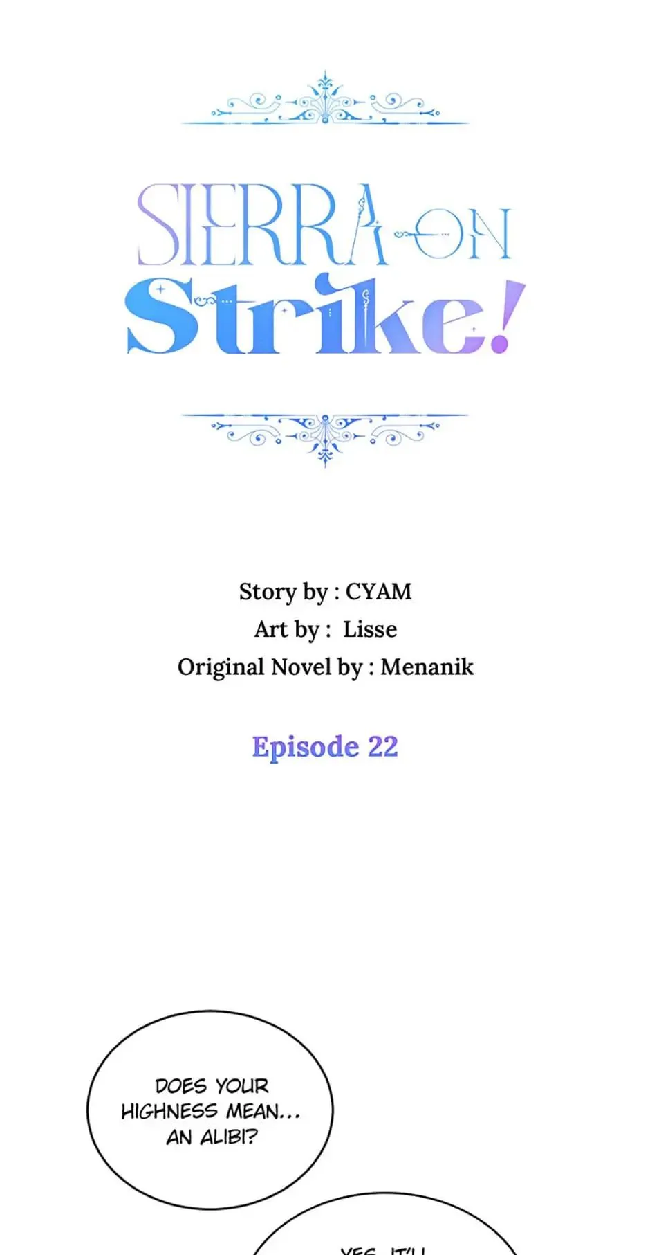 Read Sierra on Strike! chapter 22 image 0 on Lezhin