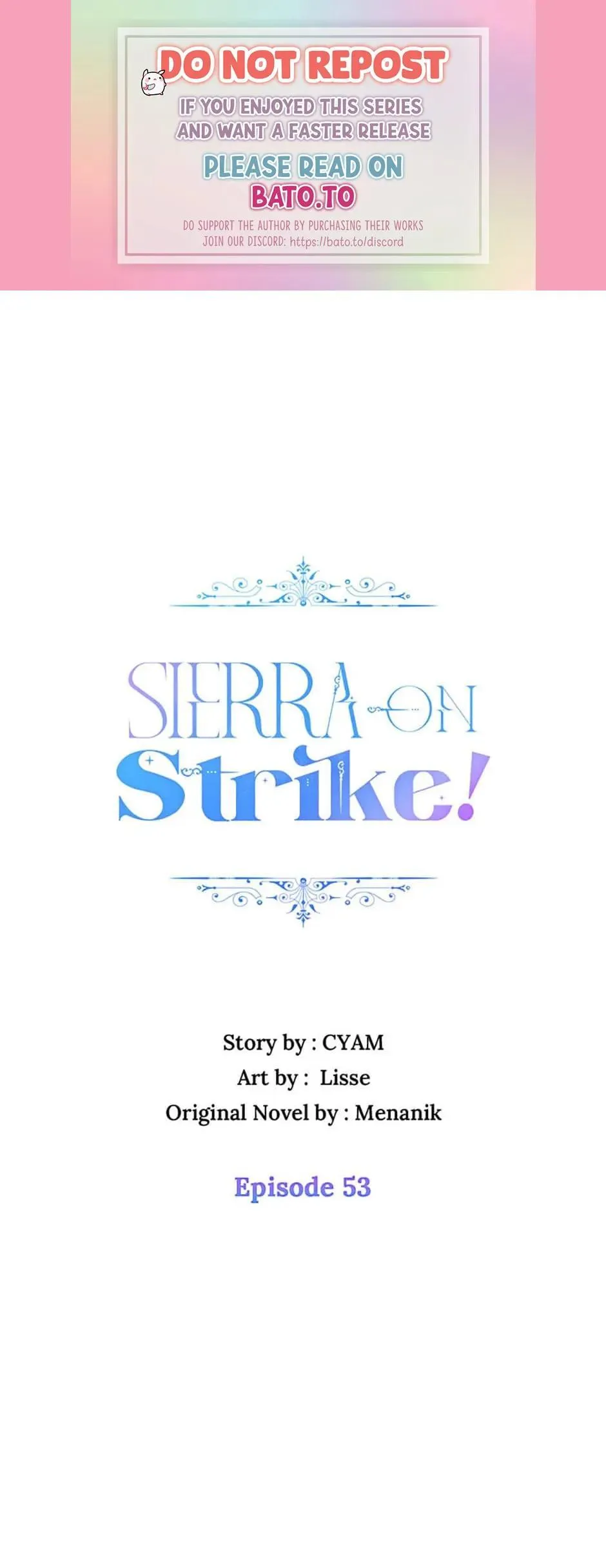 Read Sierra on Strike! chapter 53 image 0 on Lezhin