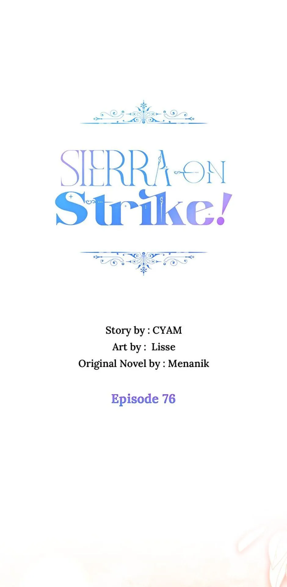 Read Sierra on Strike! chapter 76 image 0 on Lezhin