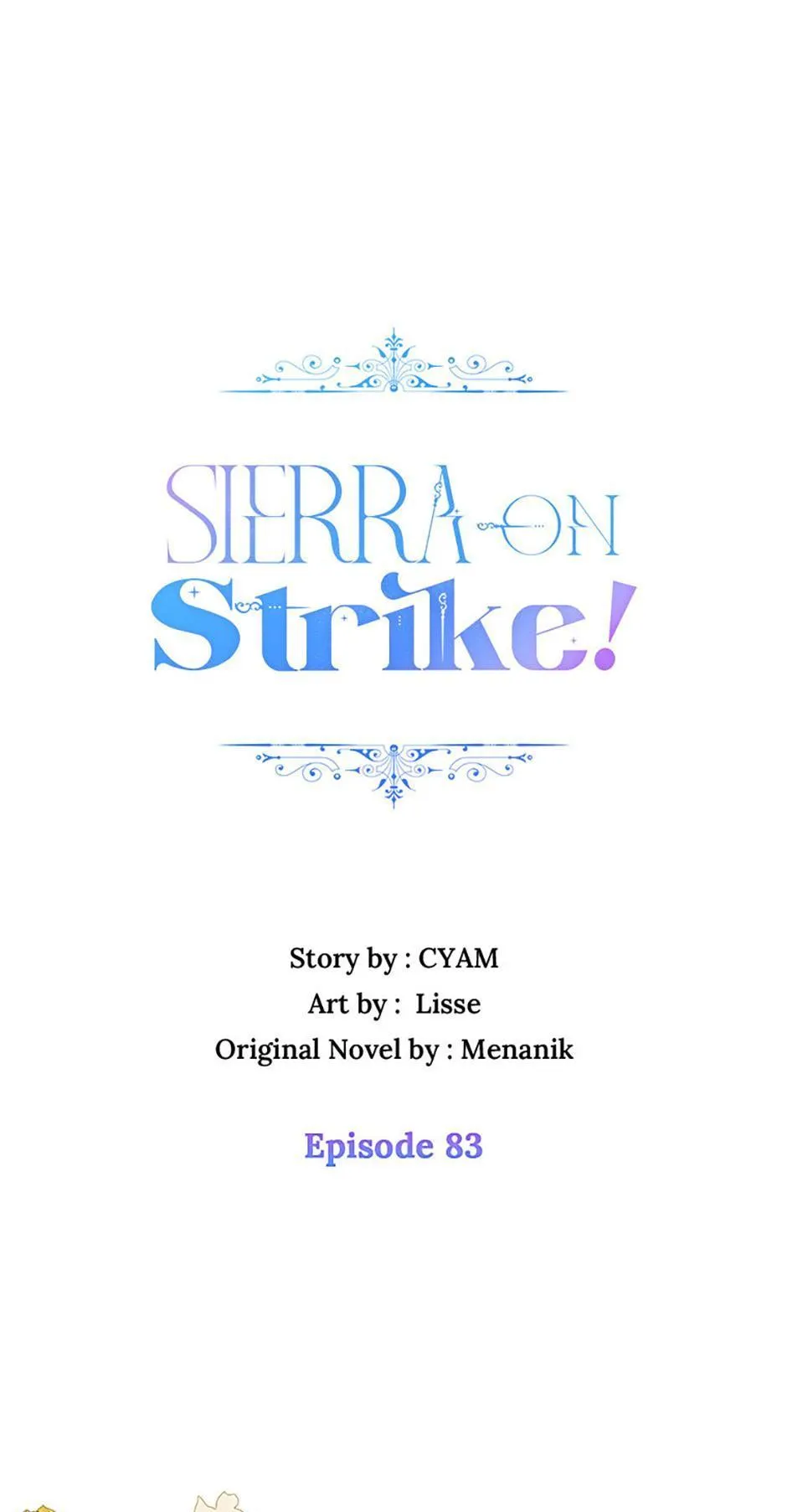 Read Sierra on Strike! chapter 83 image 0 on Lezhin