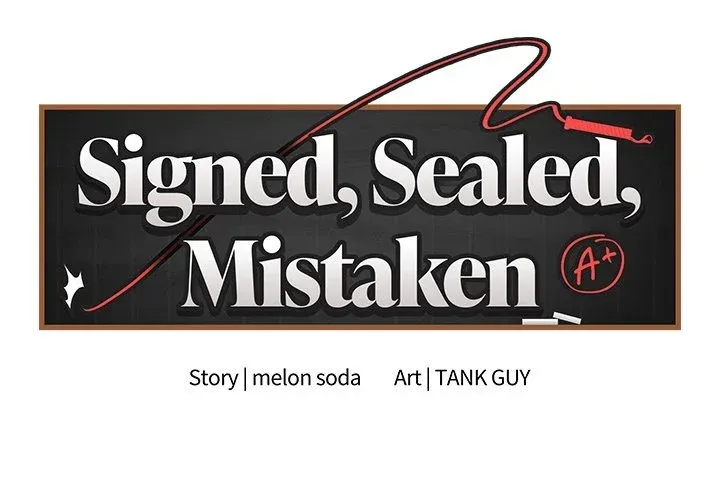 Read Signed, Sealed, Mistaken chapter 33 image 1 on Lezhin