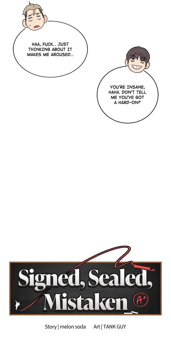 Read Signed, Sealed, Mistaken chapter 8 image 19 on Lezhin