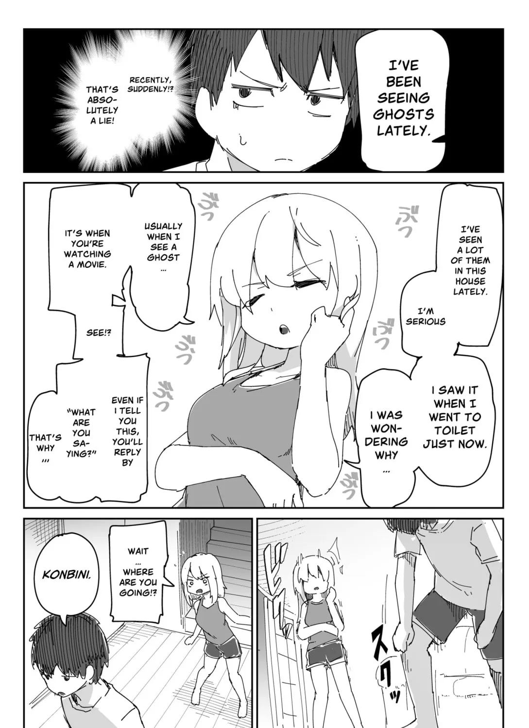 Read Sister Who Hates Horror chapter 0 image 2 on Lezhin