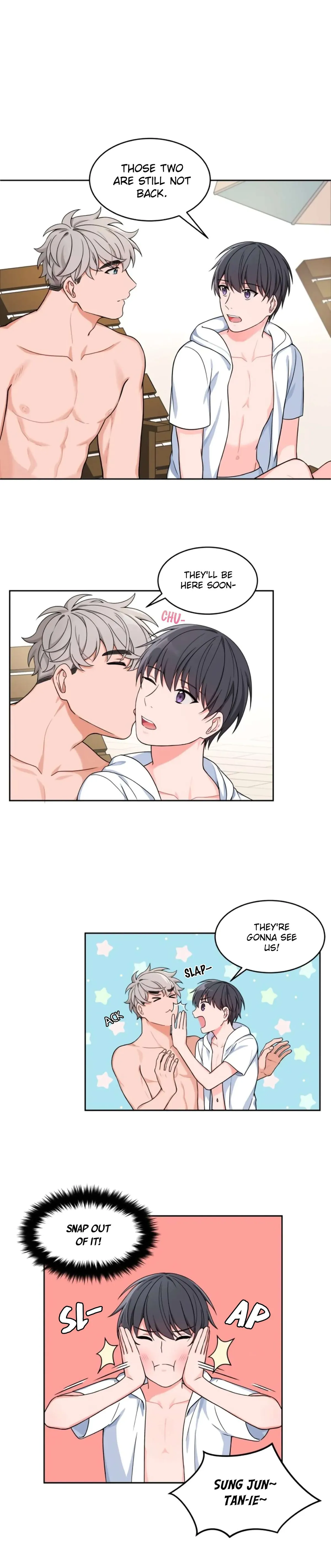 Read Sit, Wait, Kiss Me chapter 14 image 12 on Lezhin