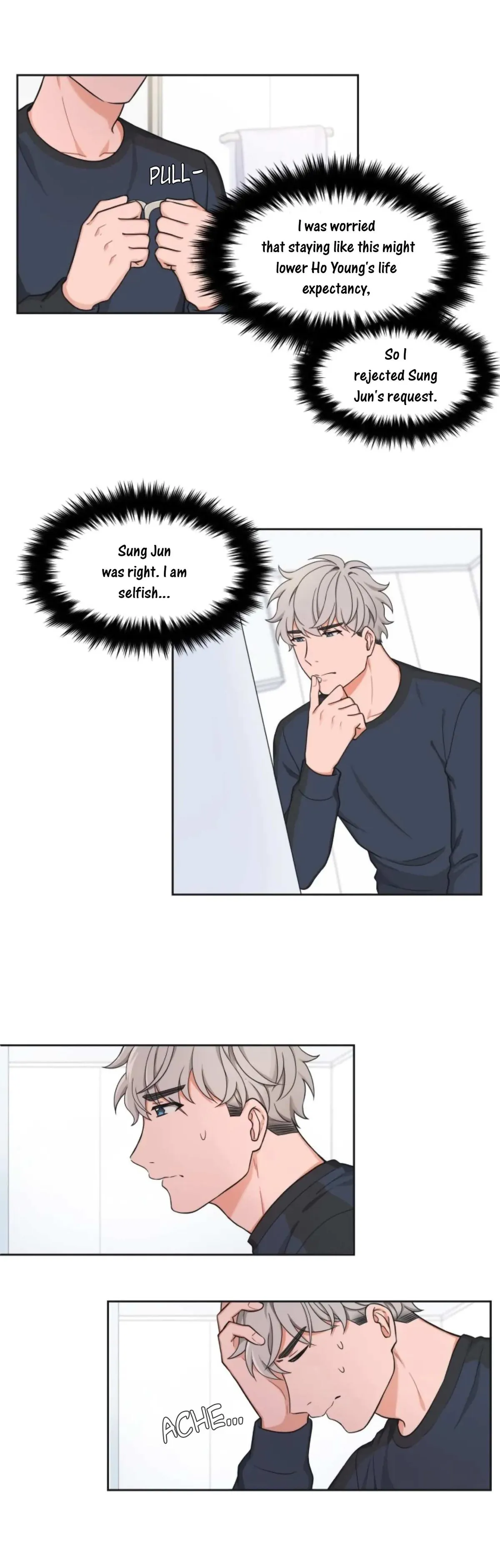 Read Sit, Wait, Kiss Me chapter 24 image 4 on Lezhin