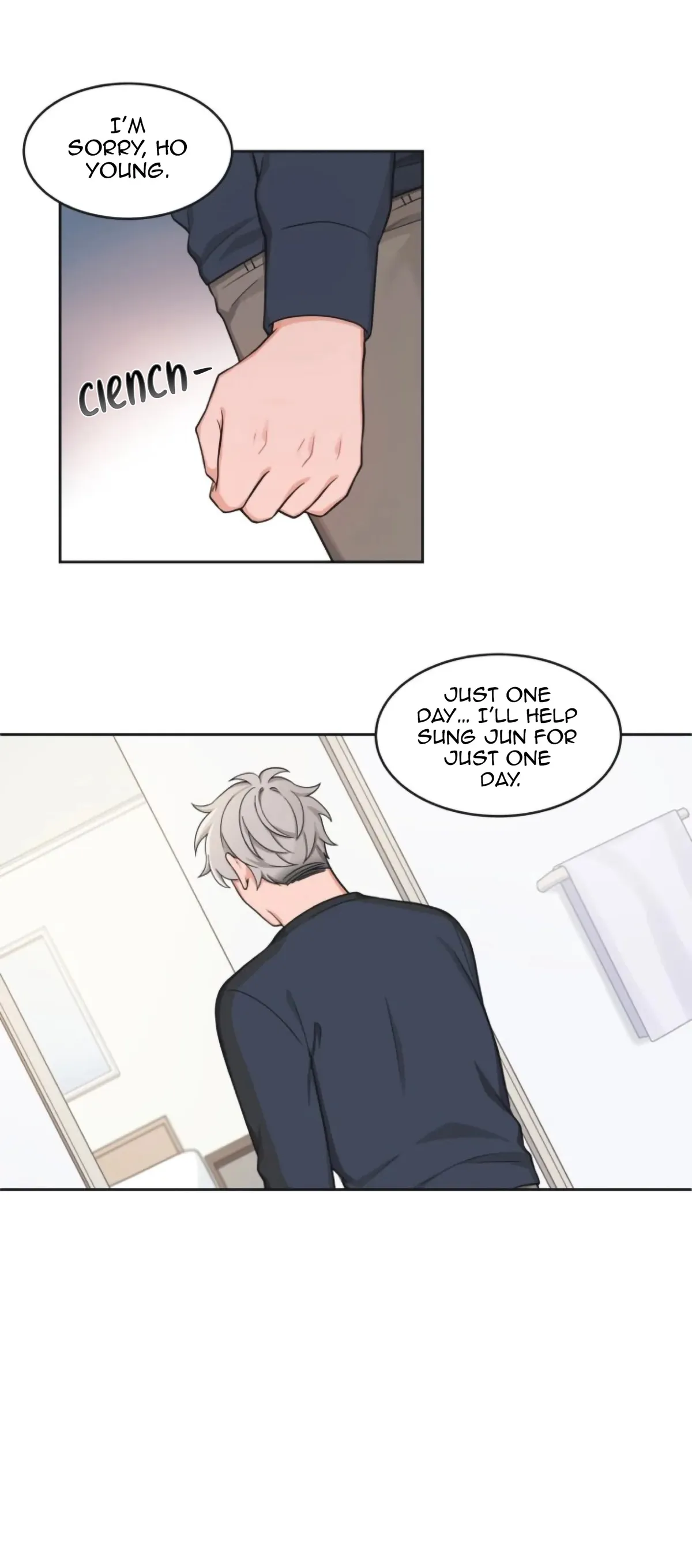 Read Sit, Wait, Kiss Me chapter 24 image 5 on Lezhin