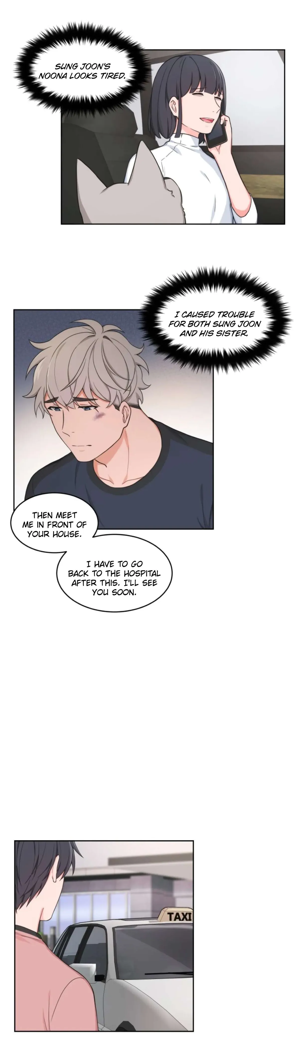 Read Sit, Wait, Kiss Me chapter 25 image 14 on Lezhin