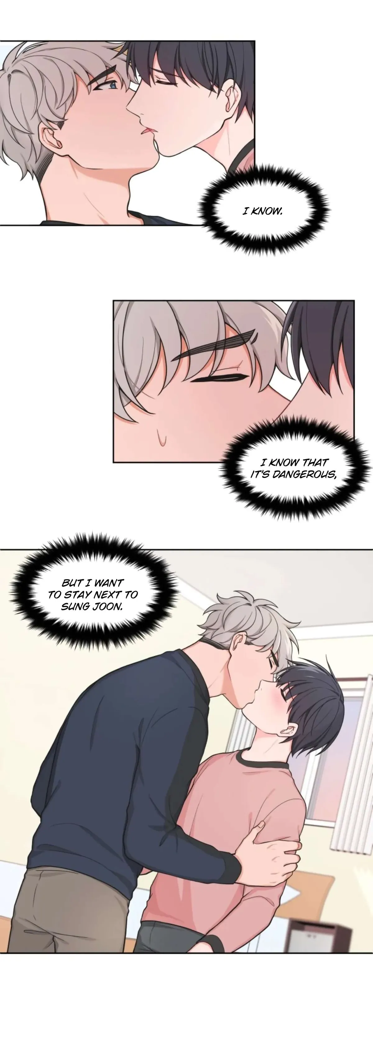 Read Sit, Wait, Kiss Me chapter 26 image 13 on Lezhin