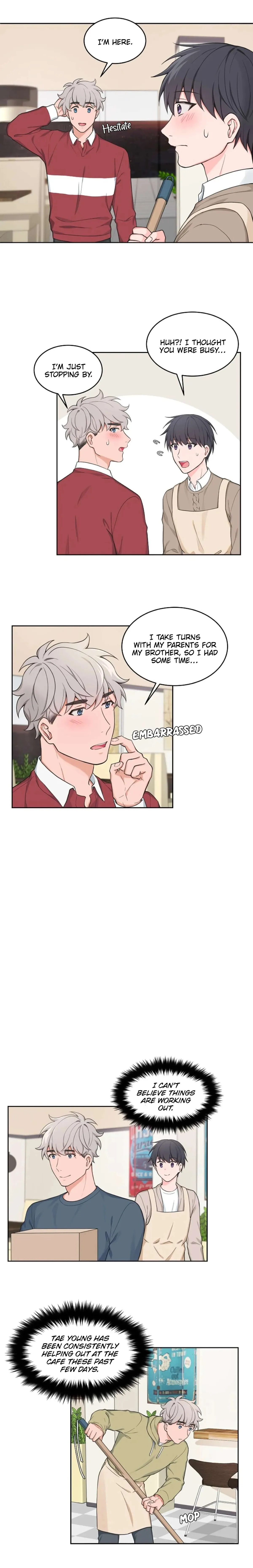Read Sit, Wait, Kiss Me chapter 35 image 8 on Lezhin