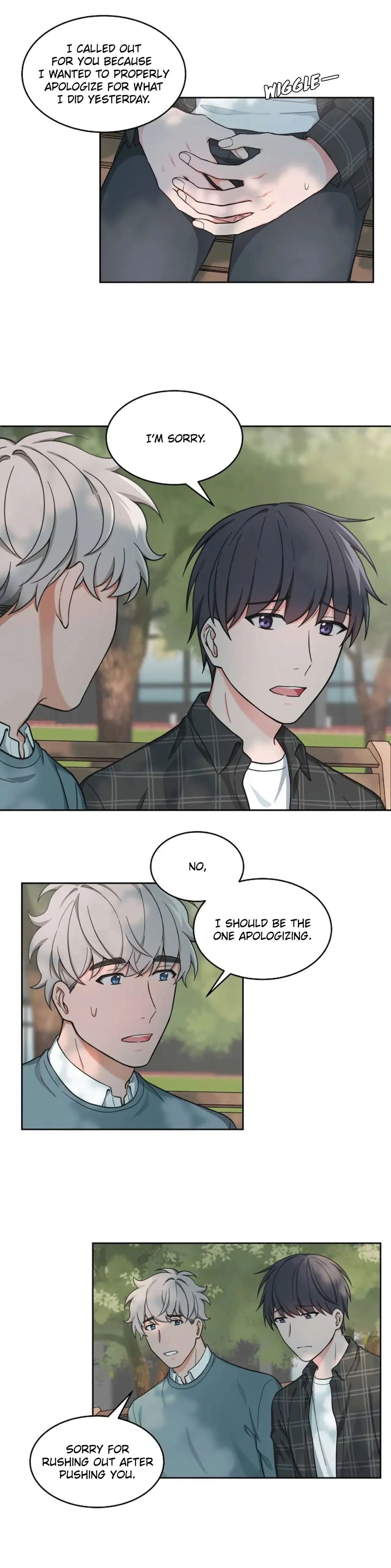 Read Sit, Wait, Kiss Me chapter 38 image 2 on Lezhin