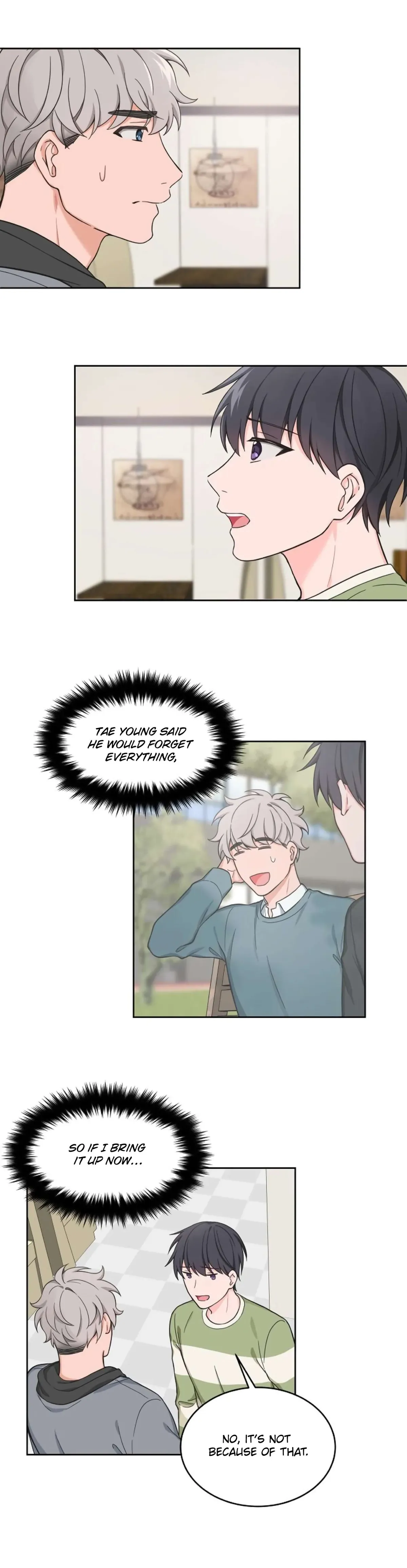 Read Sit, Wait, Kiss Me chapter 40 image 2 on Lezhin