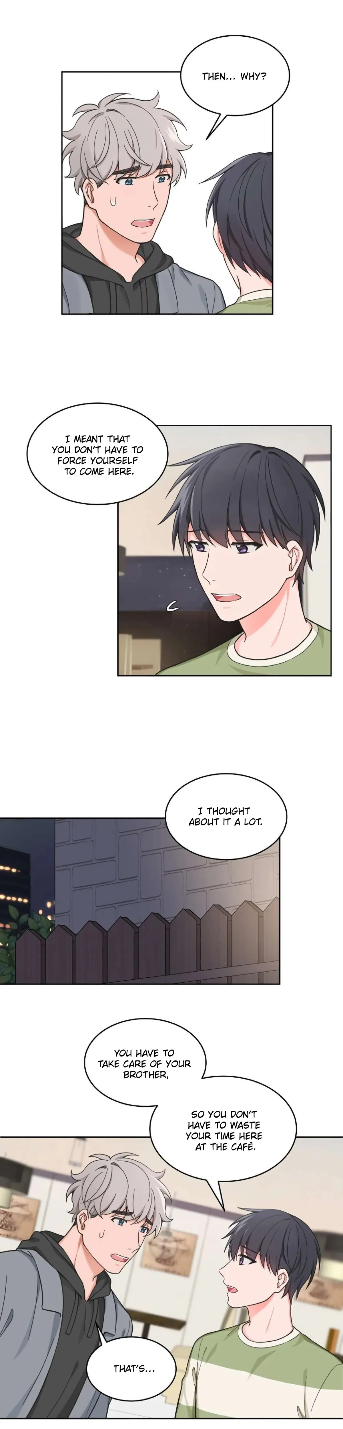 Read Sit, Wait, Kiss Me chapter 40 image 3 on Lezhin