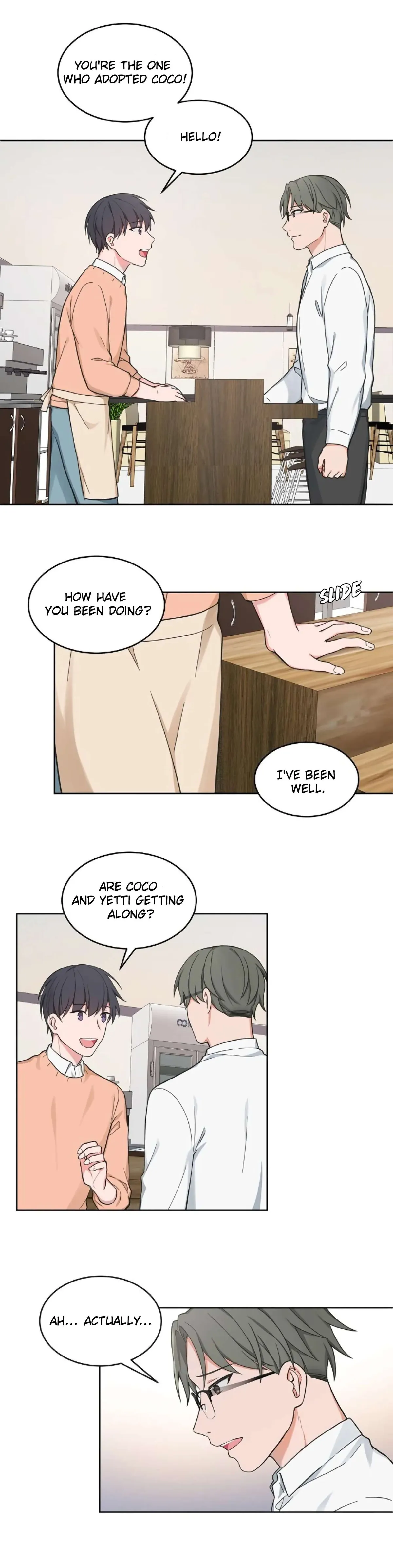 Read Sit, Wait, Kiss Me chapter 41 image 8 on Lezhin