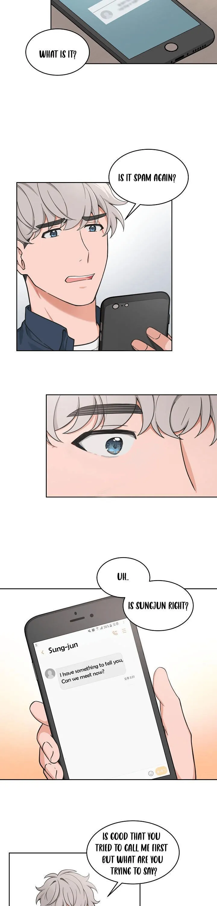Read Sit, Wait, Kiss Me chapter 42 image 9 on Lezhin