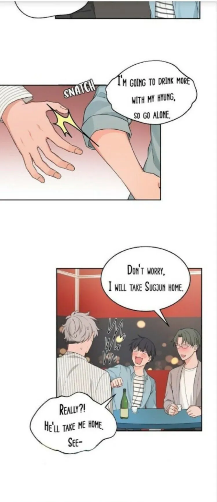 Read Sit, Wait, Kiss Me chapter 44.97 image 18 on Lezhin