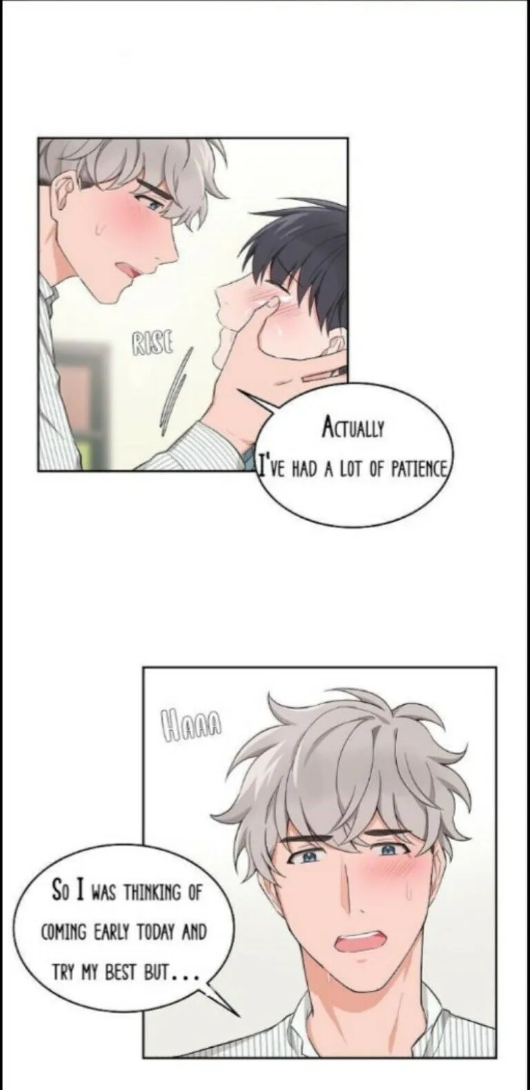 Read Sit, Wait, Kiss Me chapter 44.97 image 29 on Lezhin