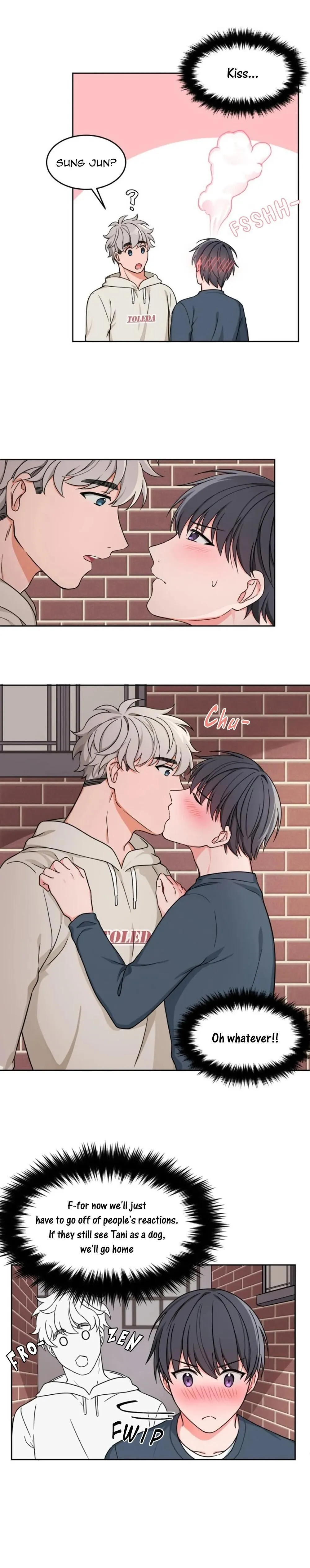Read Sit, Wait, Kiss Me chapter 45.98 image 14 on Lezhin
