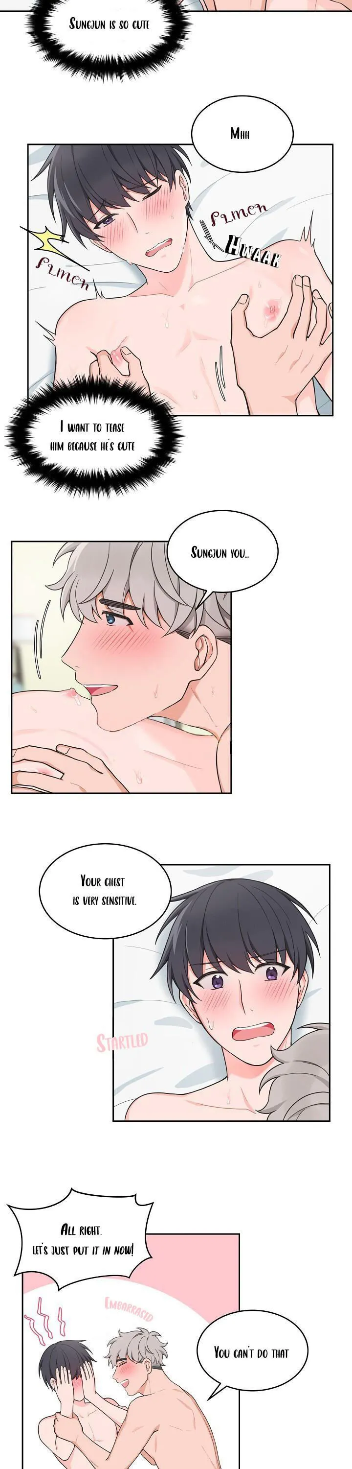Read Sit, Wait, Kiss Me chapter 45 image 5 on Lezhin