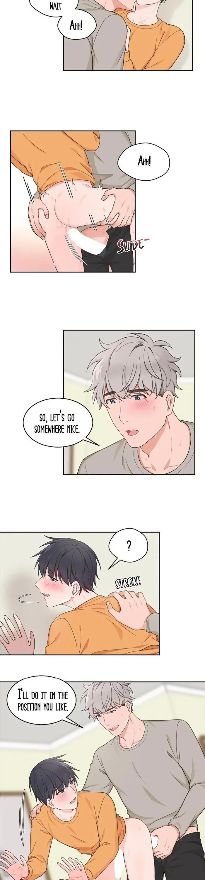 Read Sit, Wait, Kiss Me chapter 46.06 image 1 on Lezhin