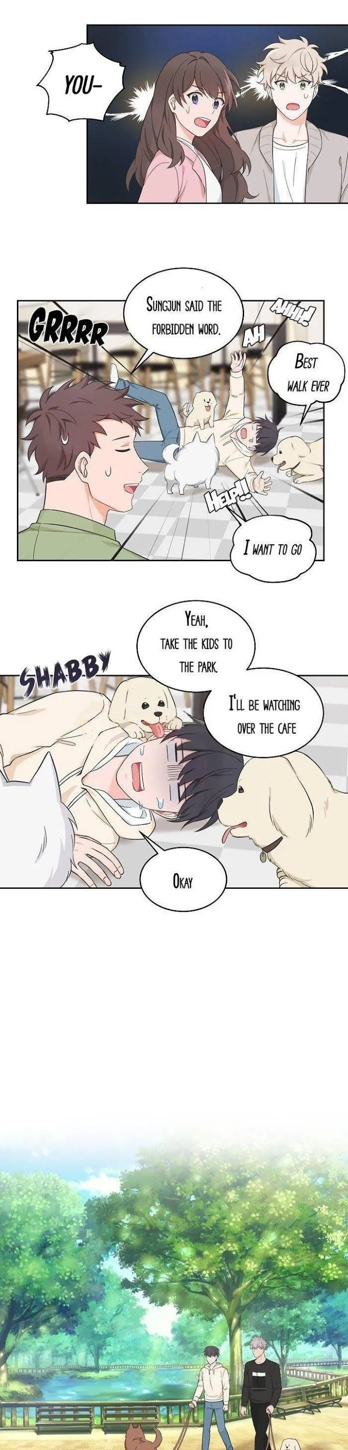 Read Sit, Wait, Kiss Me chapter 46.4 image 4 on Lezhin