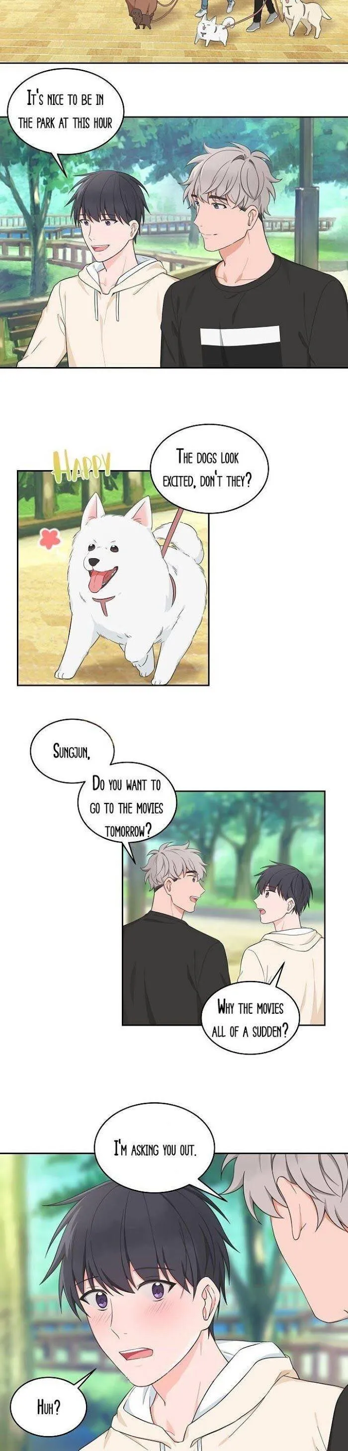 Read Sit, Wait, Kiss Me chapter 46.4 image 5 on Lezhin