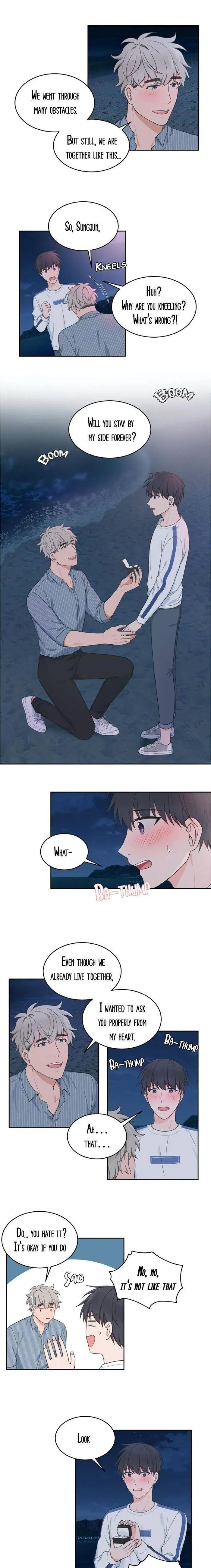 Read Sit, Wait, Kiss Me chapter 46.7 image 9 on Lezhin