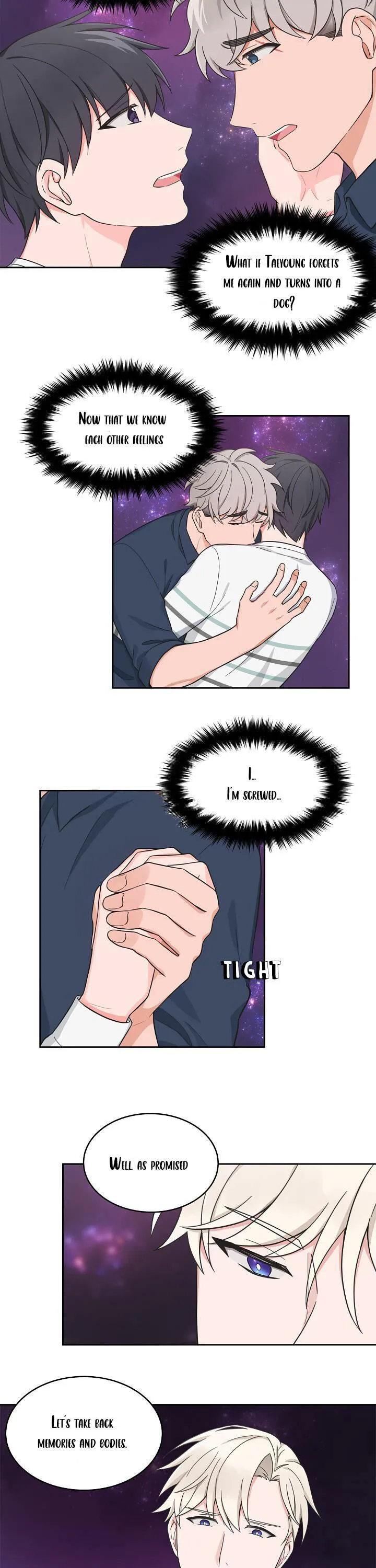 Read Sit, Wait, Kiss Me chapter 46 image 1 on Lezhin