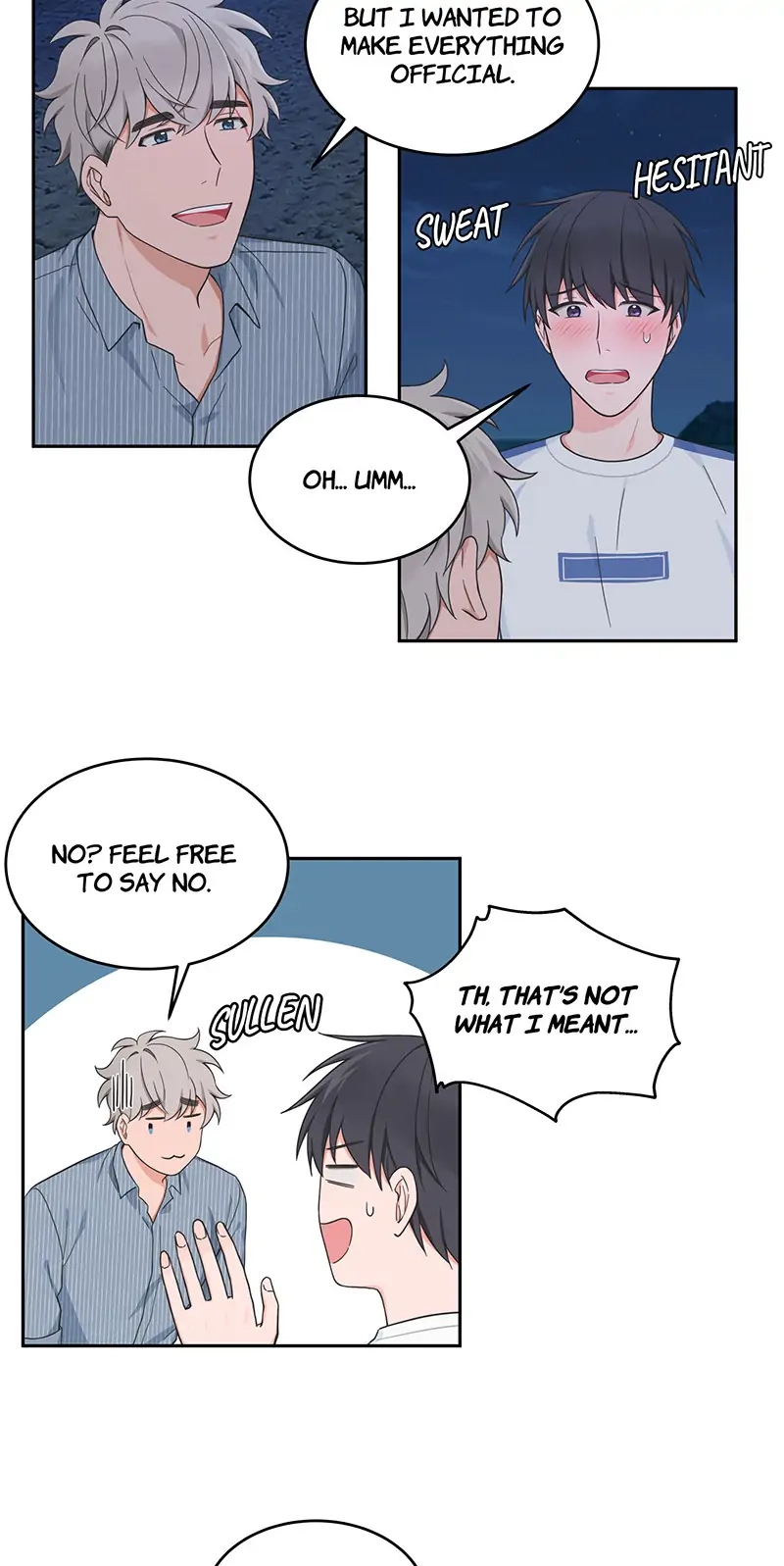 Read Sit, Wait, Kiss Me chapter 53 image 31 on Lezhin