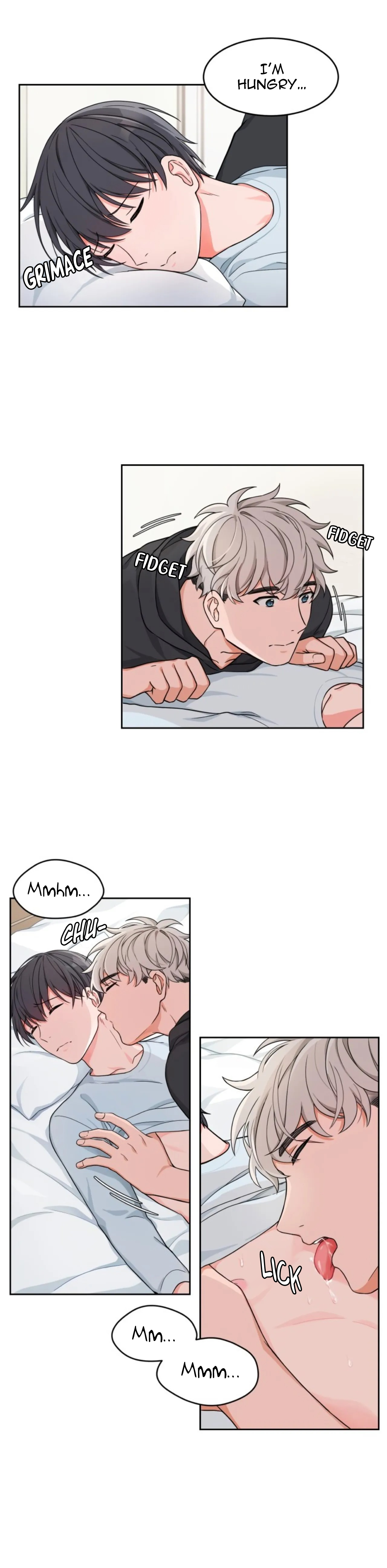 Read Sit, Wait, Kiss Me chapter 8 image 1 on Lezhin